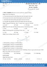 Đề kiểm tra học kì 1 Toán 4 Cánh diều - Đề số 7